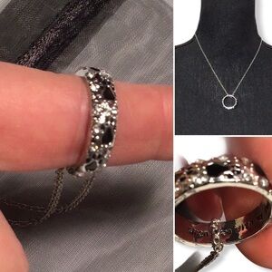 Boutique NEW - cute Fashion necklace paw ring 🐾